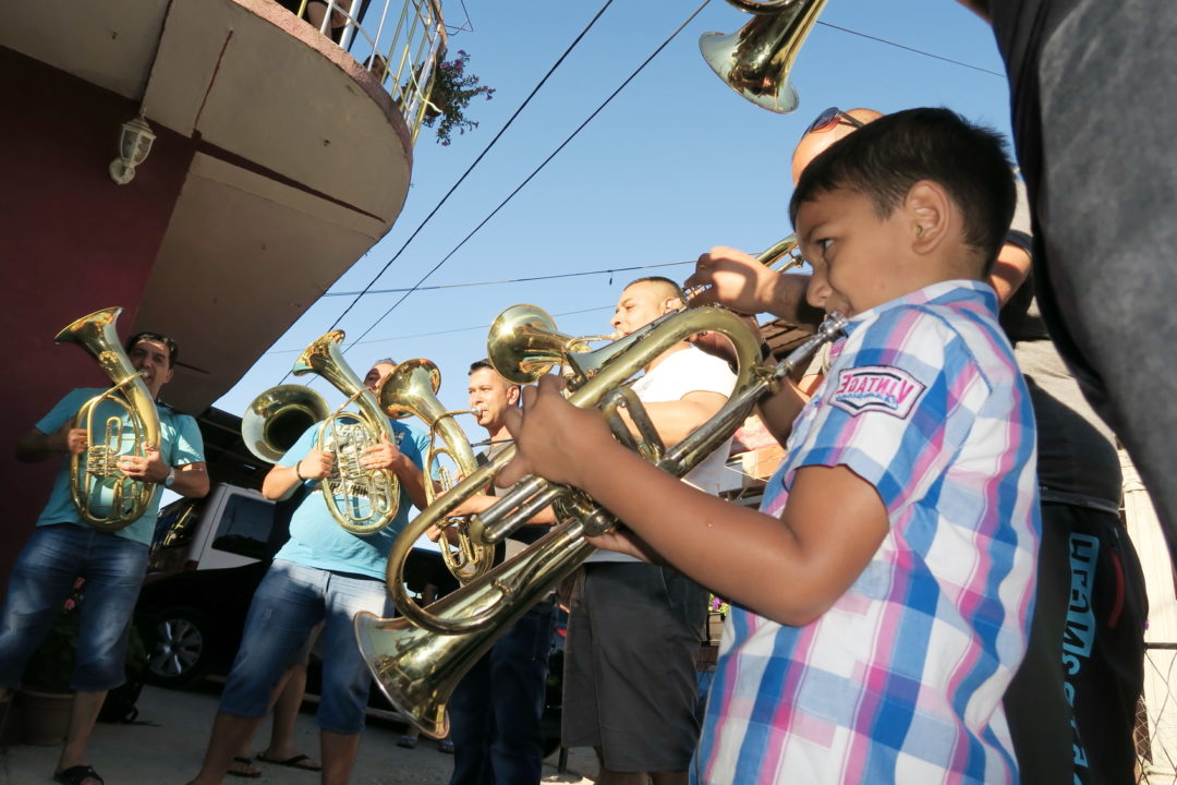 Lezioni di tromba dei Balcani Guca Trumpet Festival 2024